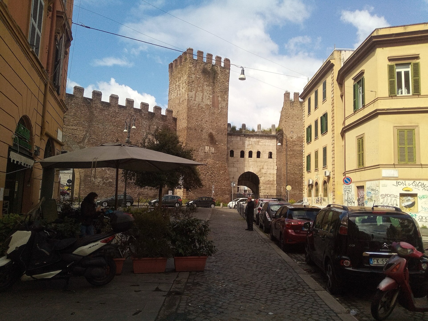 Porta Tiburtina, San Lorenzo