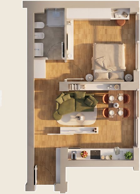 Planimetria interno A17