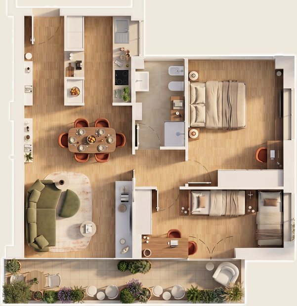 Planimetria interno C8