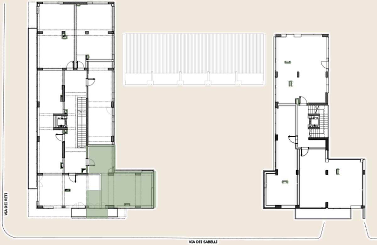 Key plan dell'interno A13