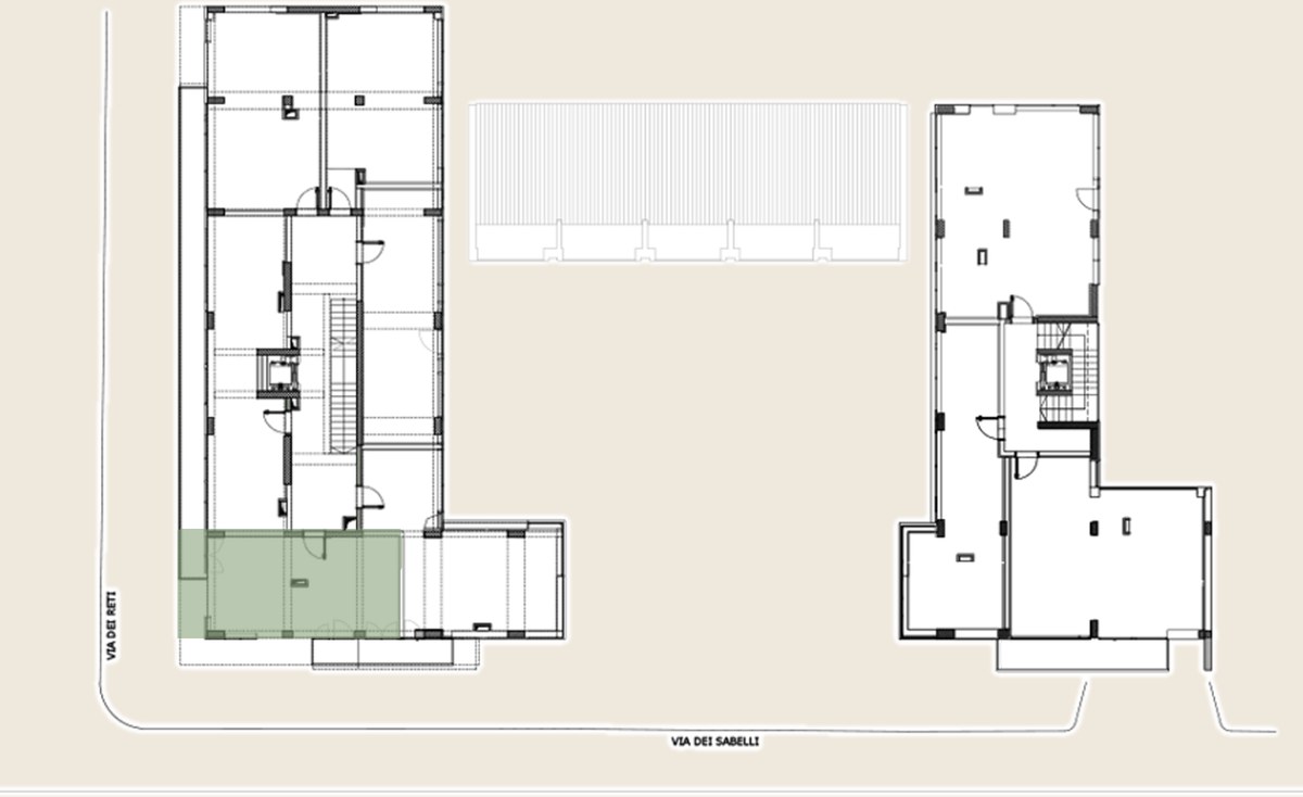 Key plan dell'interno A14