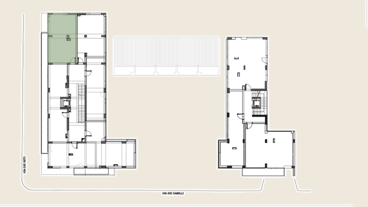 Key plan dell'interno A16