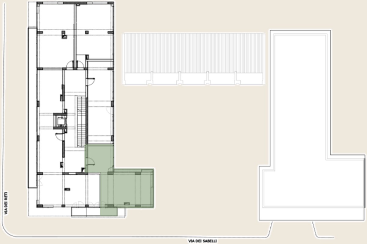 Key plan dell'interno A19