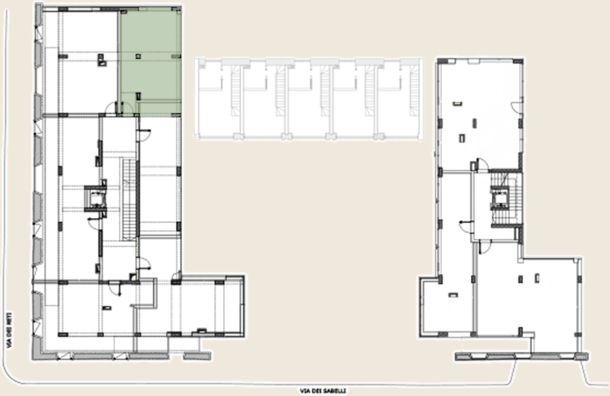 Key plan dell'interno A5