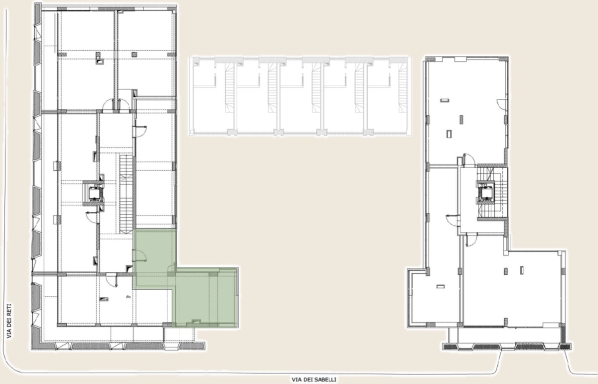 Key plan dell'interno A7