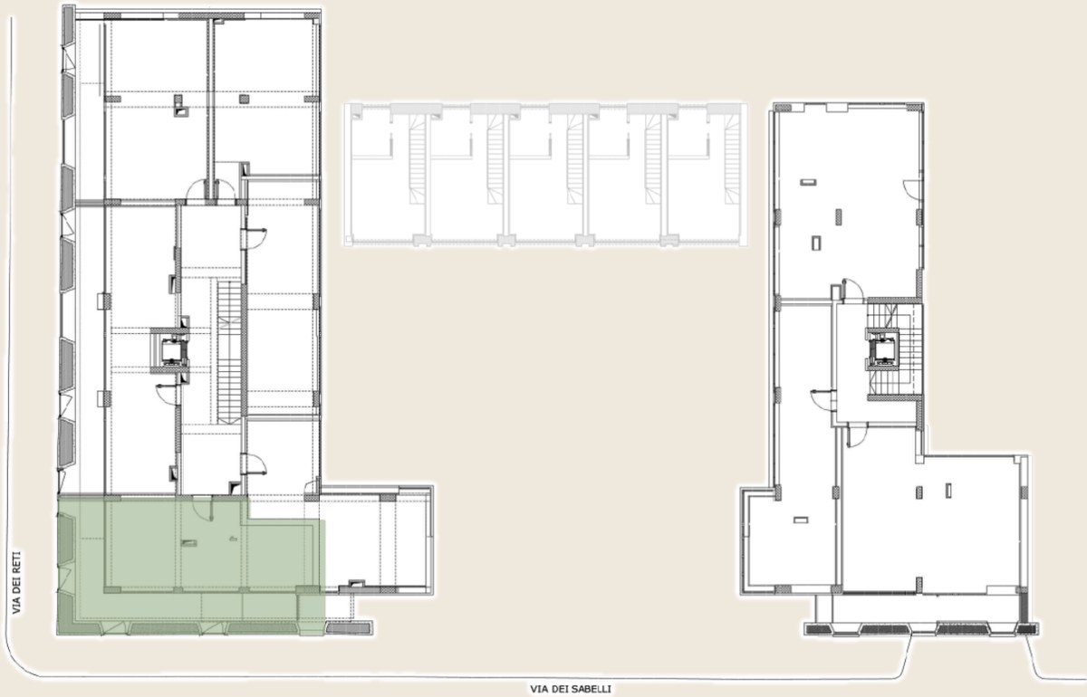 Key plan dell'interno A8