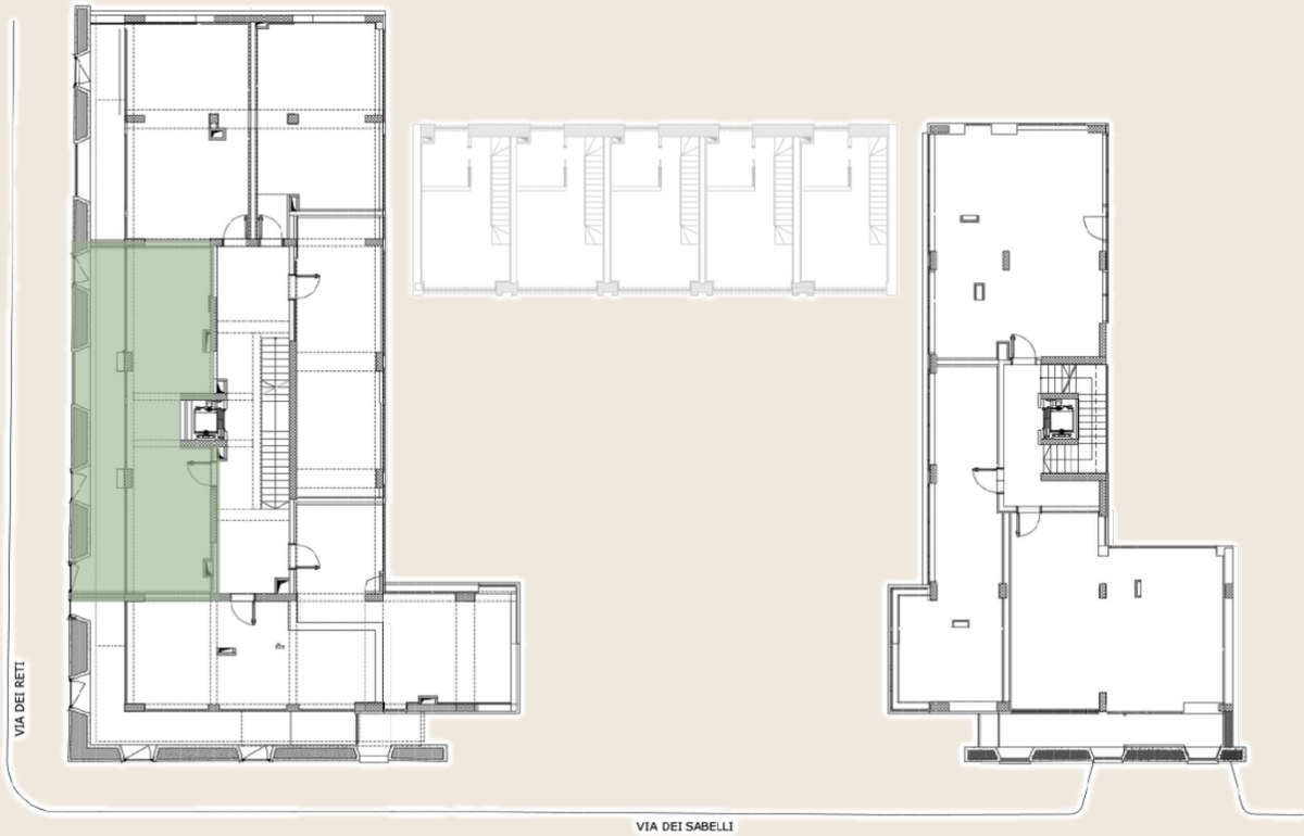 Key plan dell'interno A9