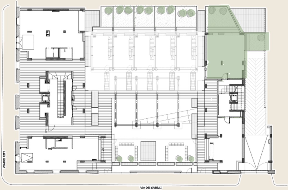 Key plan dell'interno C1