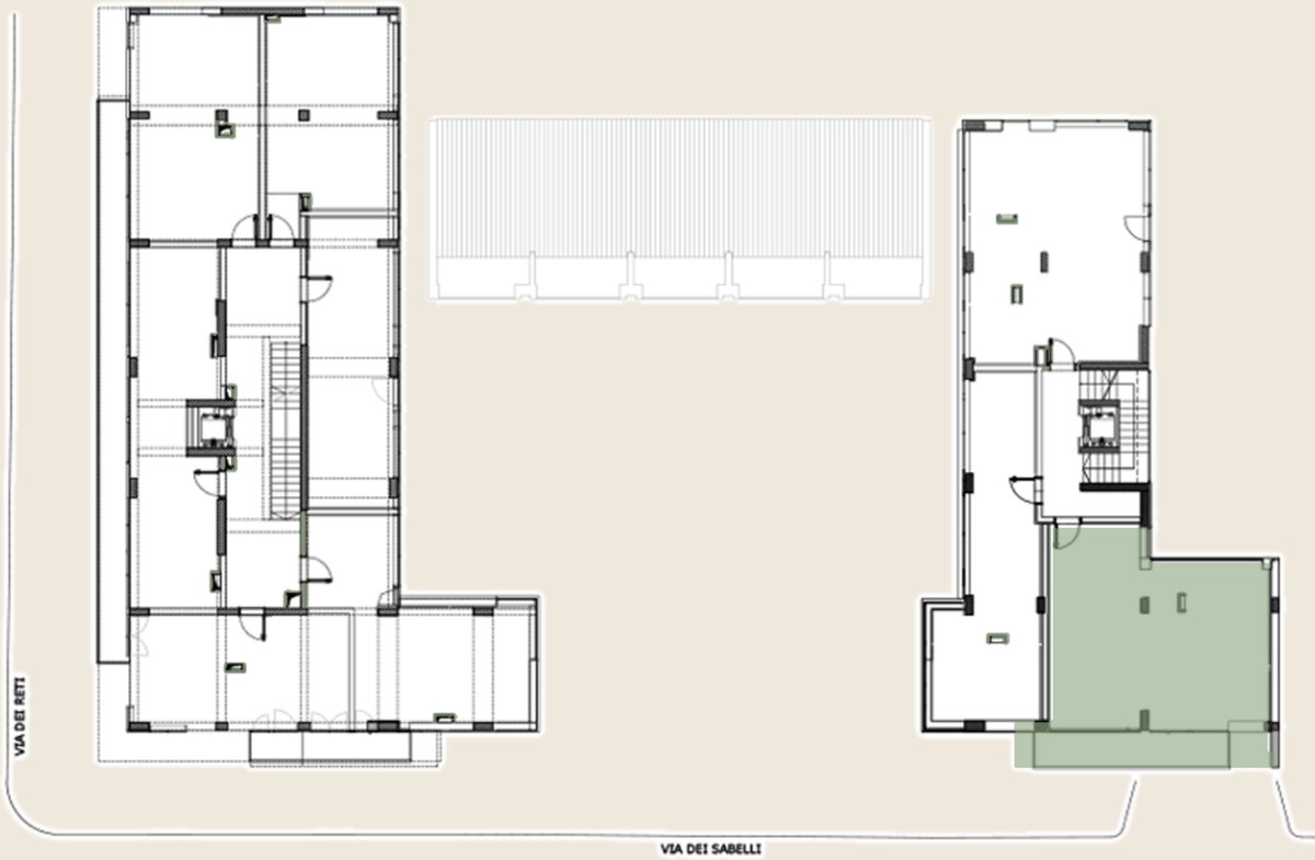Key plan dell'interno C8